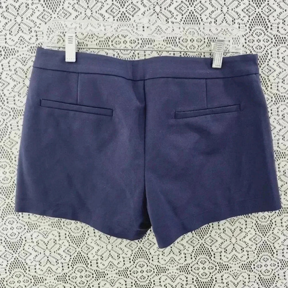 NWT DKNYC Textured‎ women's shorts navy blue 6 - Picture 2 of 8